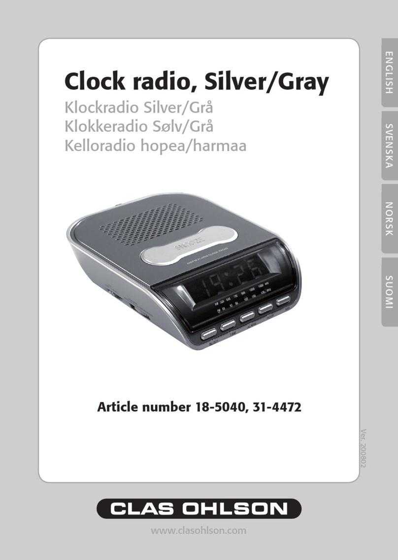 Clas Ohlson 18-5040 owner's guide
