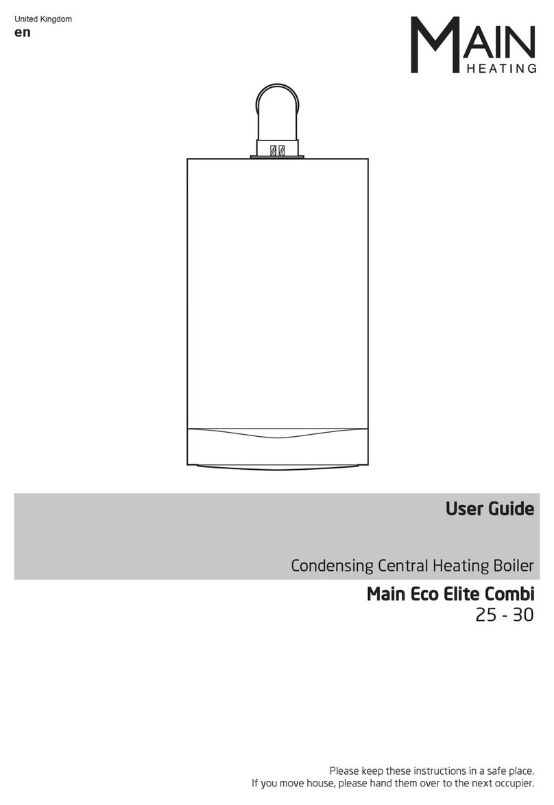 Main Heating Main Eco Elite Combi 25 user guide Main Heating Main Eco Elite Combi 25 user guide