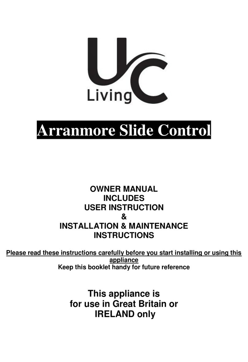 UC Living Arranmore SC owner's manual