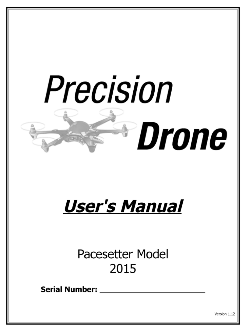 Precision Drone Pacesetter 2015 User manual