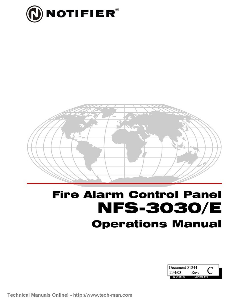 Notifier NFS-3030/E User manual