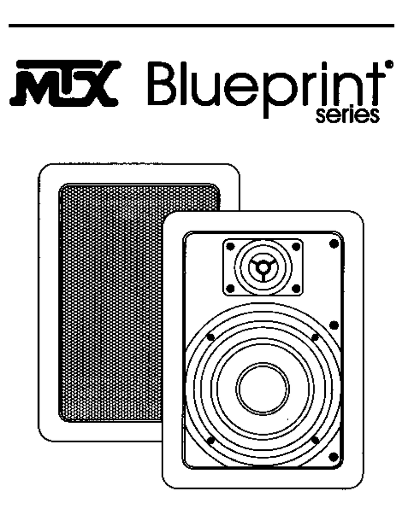 MTX Blueprint 520W User manual