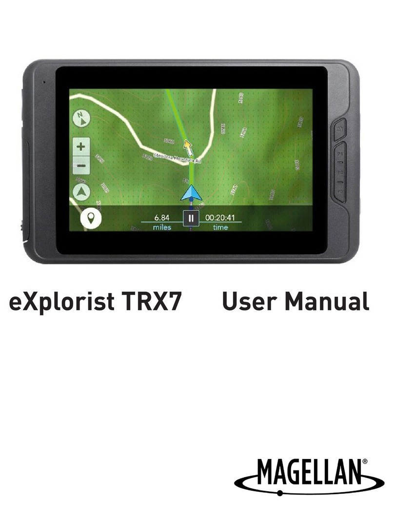 Magellan eXplorist TRX7 User manual