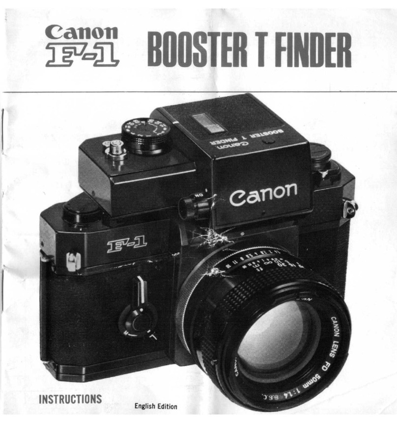 Canon F-1 instruction manual