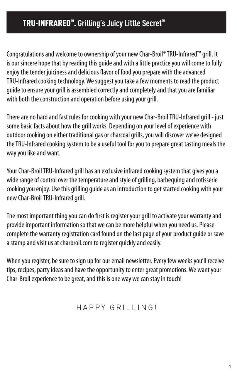 Char-Broil Tru-Infrared User manual