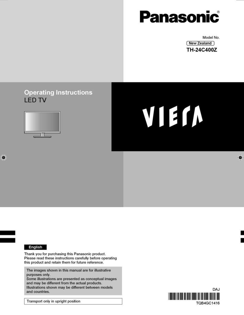 Panasonic viera TH-24C400Z User manual
