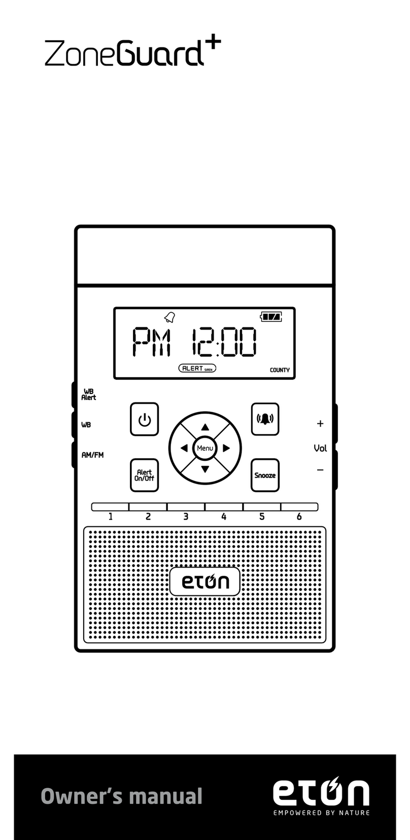 Eton ZoneGuard+ User manual