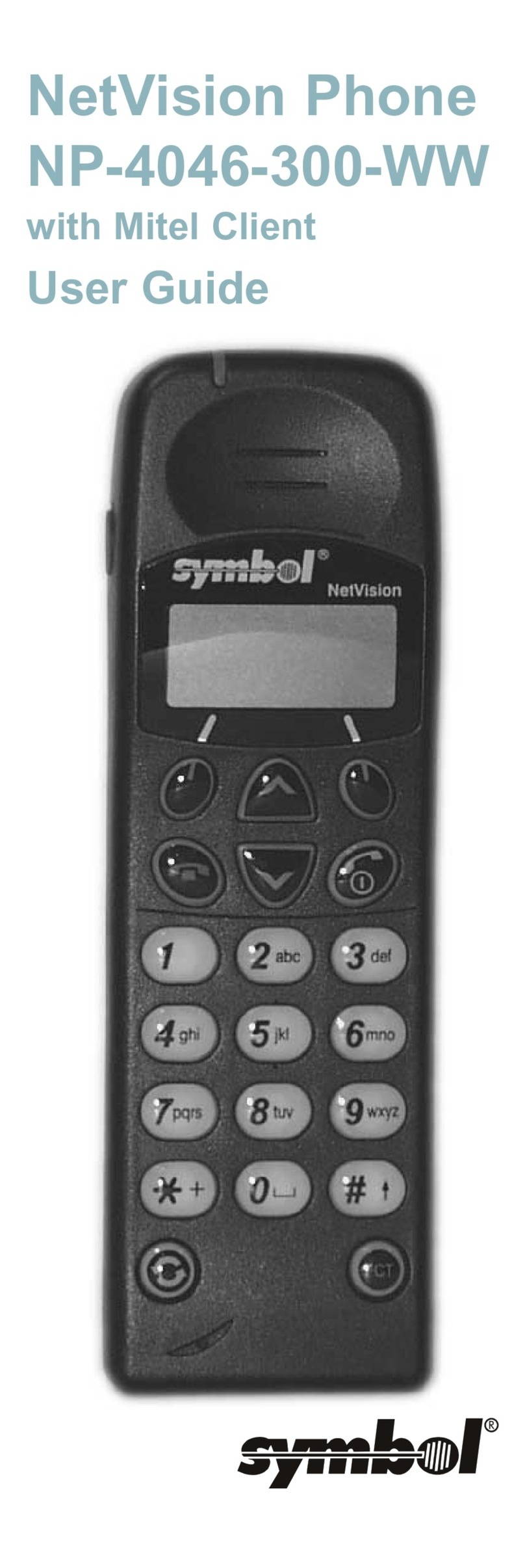 Symbol NetVision Phone NP-4046-300-WW User manual