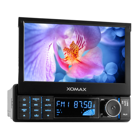Xomax XM-RSU247BT User manual