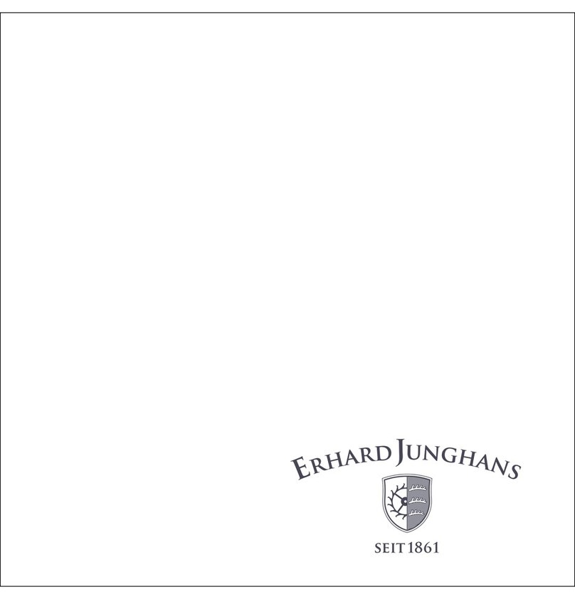 Erhard Junghans calibre J890 User manual