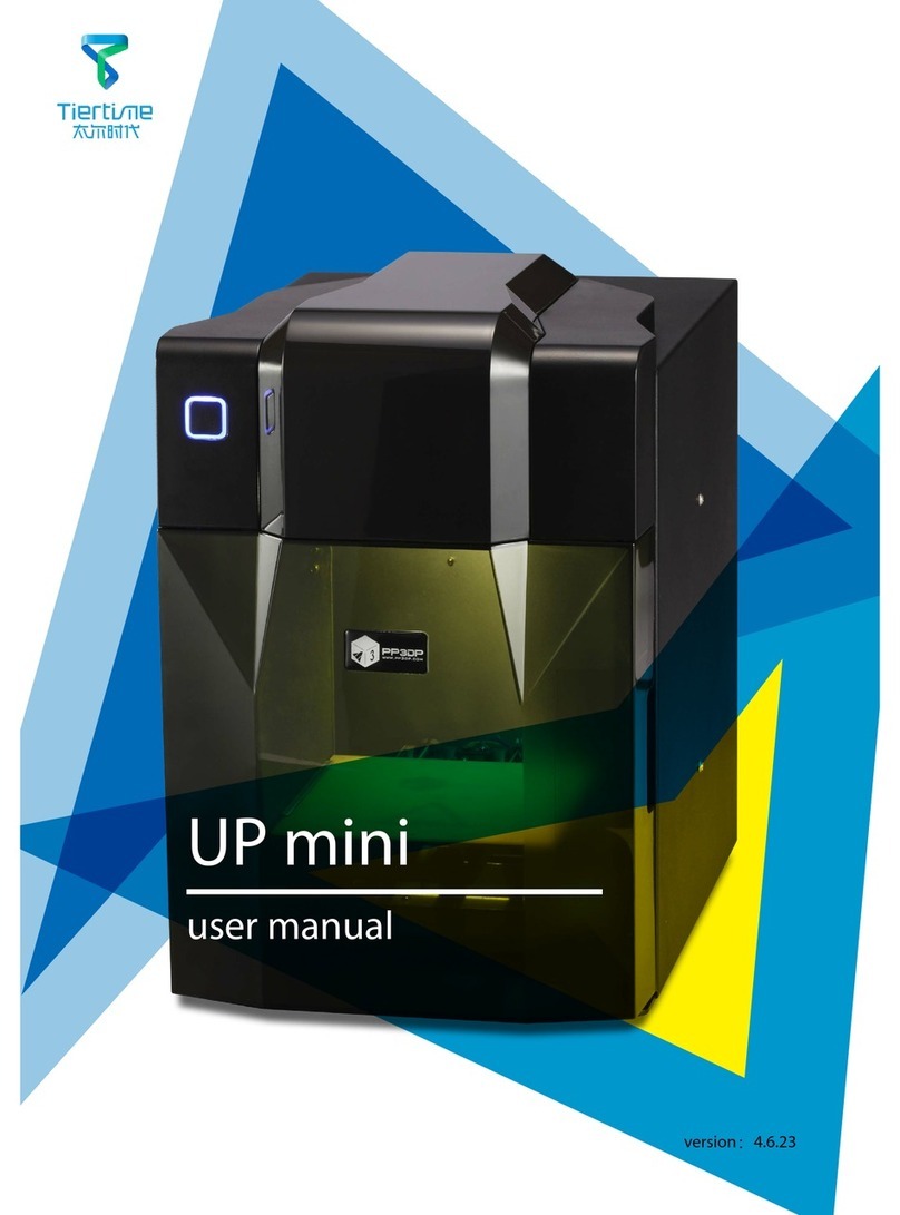TierTime UP mini User manual