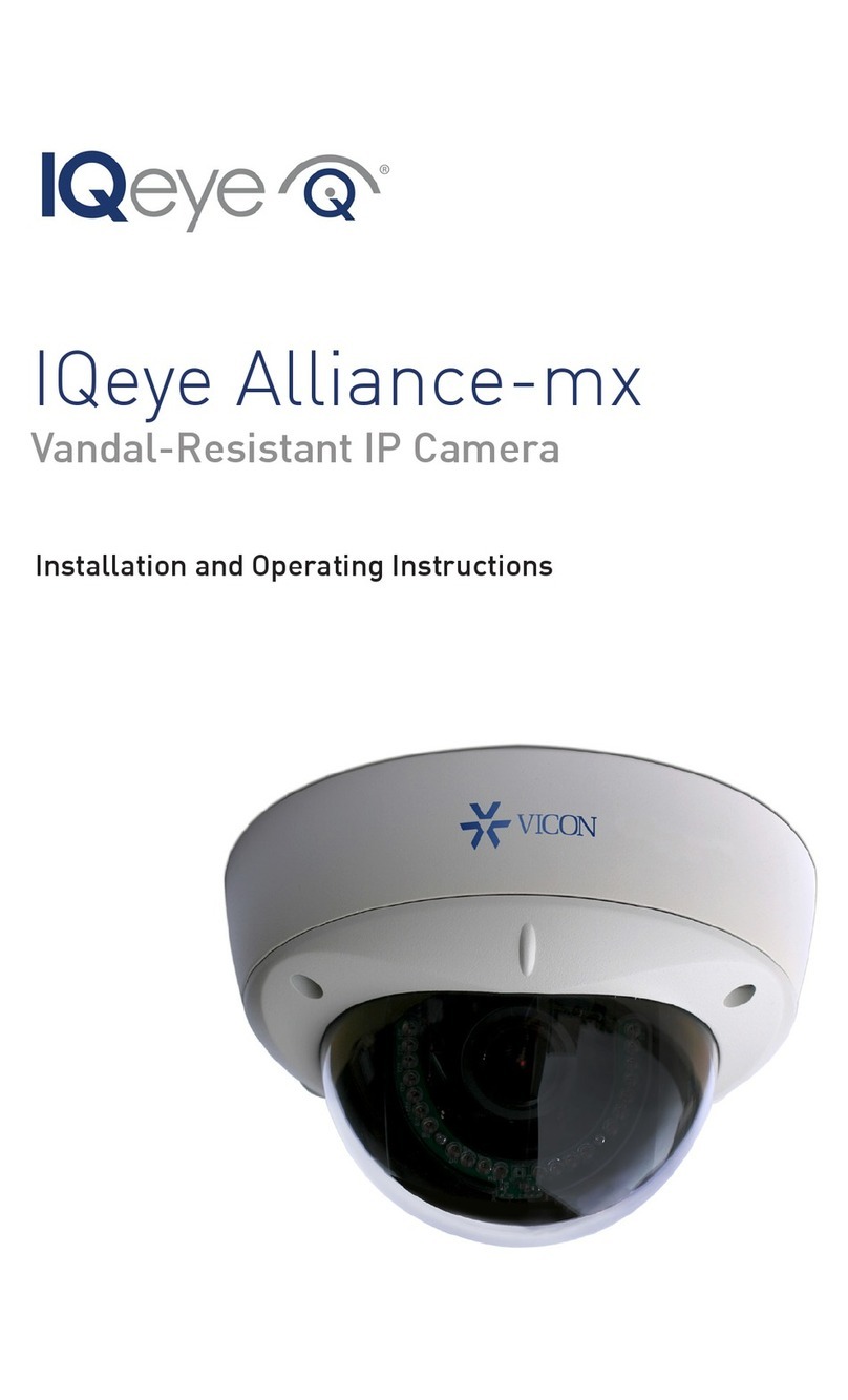 Vicon IQeye Alliance-mx User manual