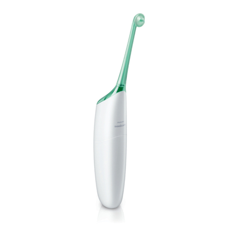 Philips Sonicare AirFloss 100 series User manual Philips Sonicare AirFloss 100 series User manual