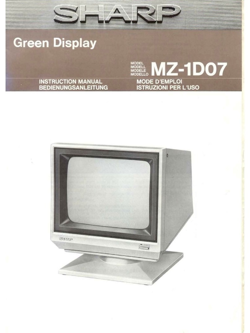 Sharp MZ-1D07 User manual Sharp MZ-1D07 User manual