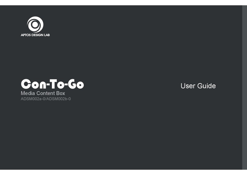 aptos Con-To-Go ADSM002a-0 user guide