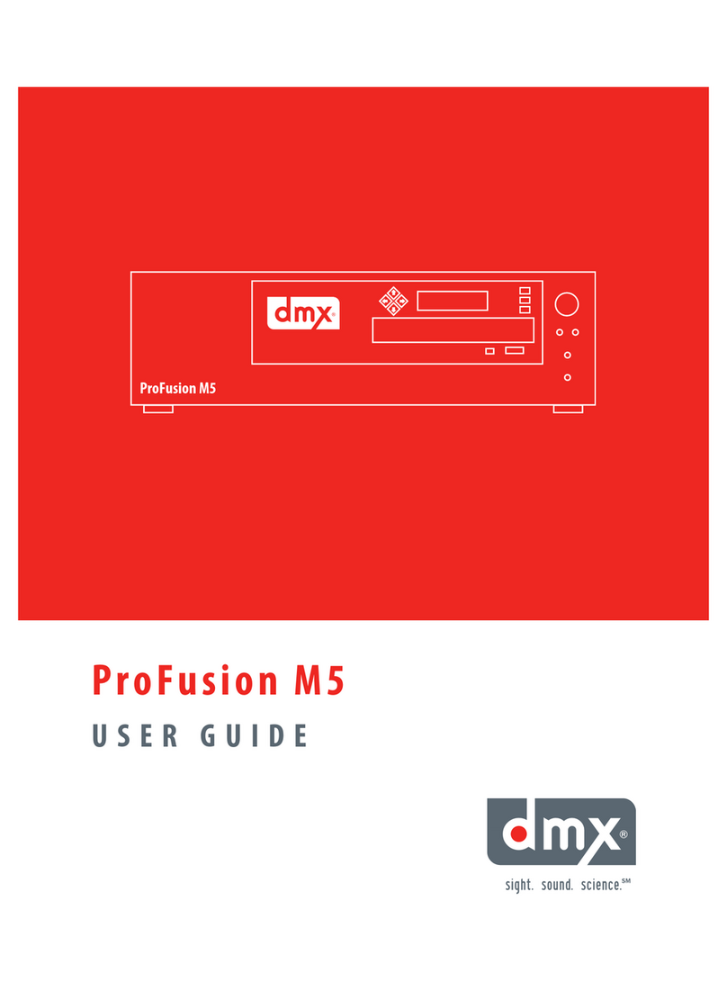 DMX ProFusion M5 user guide