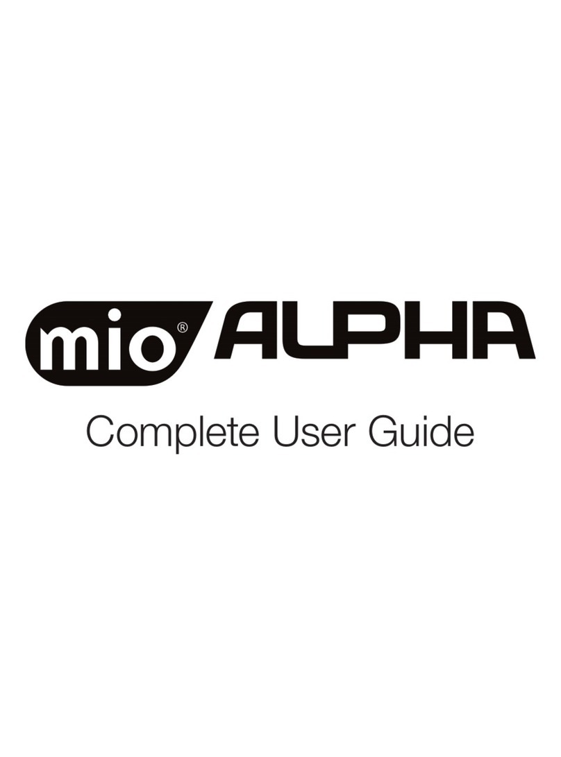 Mio ALPHA User manual