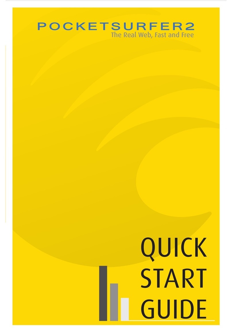 Datawind PocketSurfer2 quick start guide