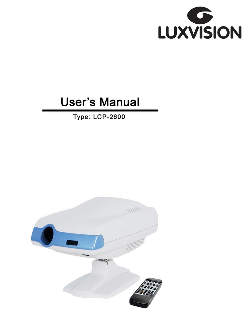 luxvision LCP-2600 user manual