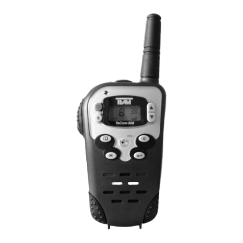 Team Electronic TeCom-508 operation instruction