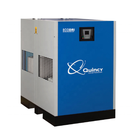 Quincy Compressor QED 650 Instructions for use