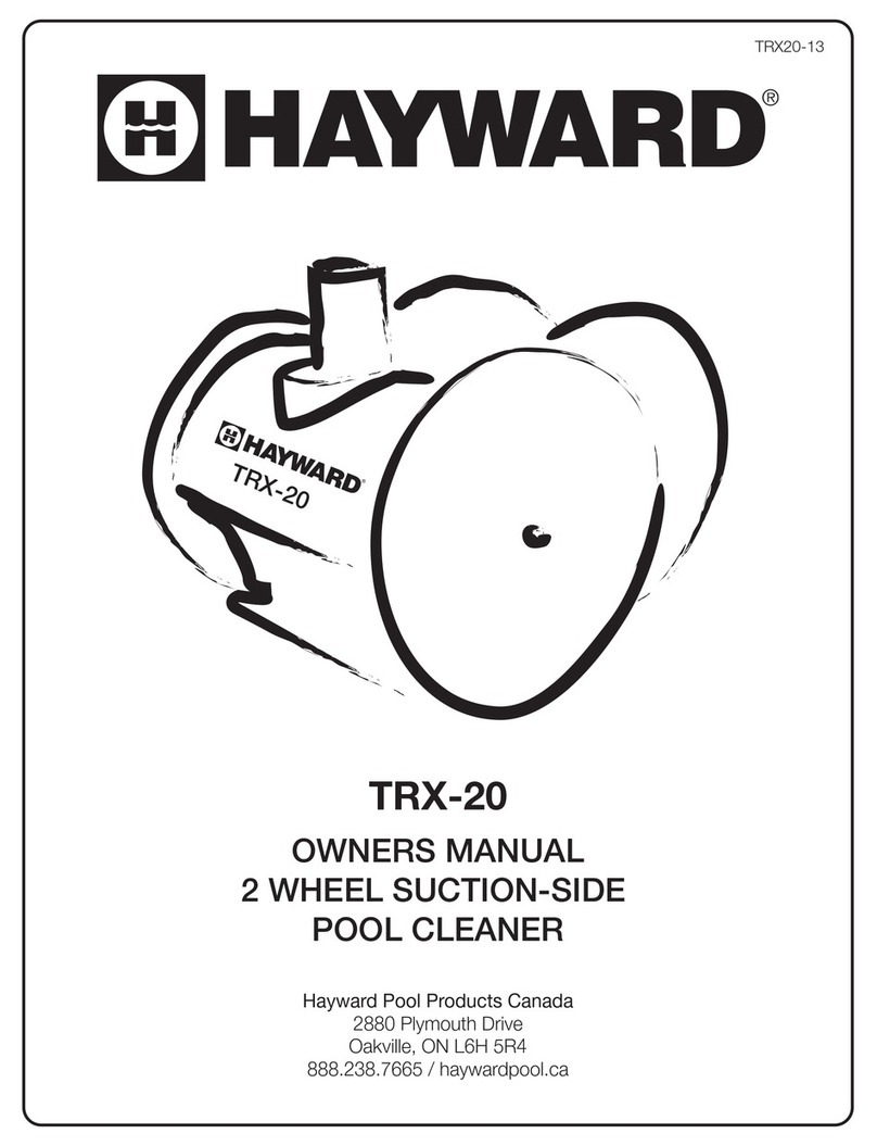 Hayward TRX-20 owner's manual