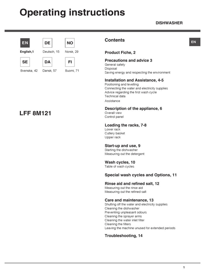 Hotpoint LFF 8M121 User manual