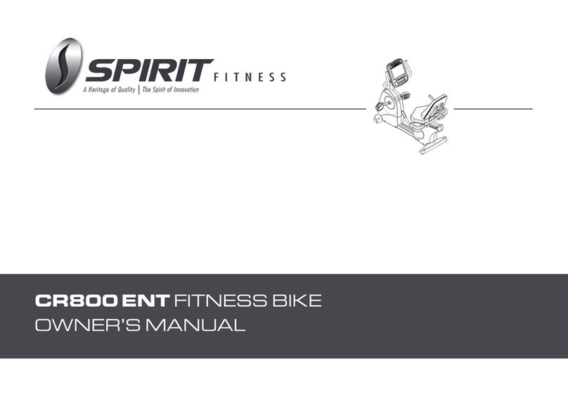 Spirit CR800 ENT owner's manual