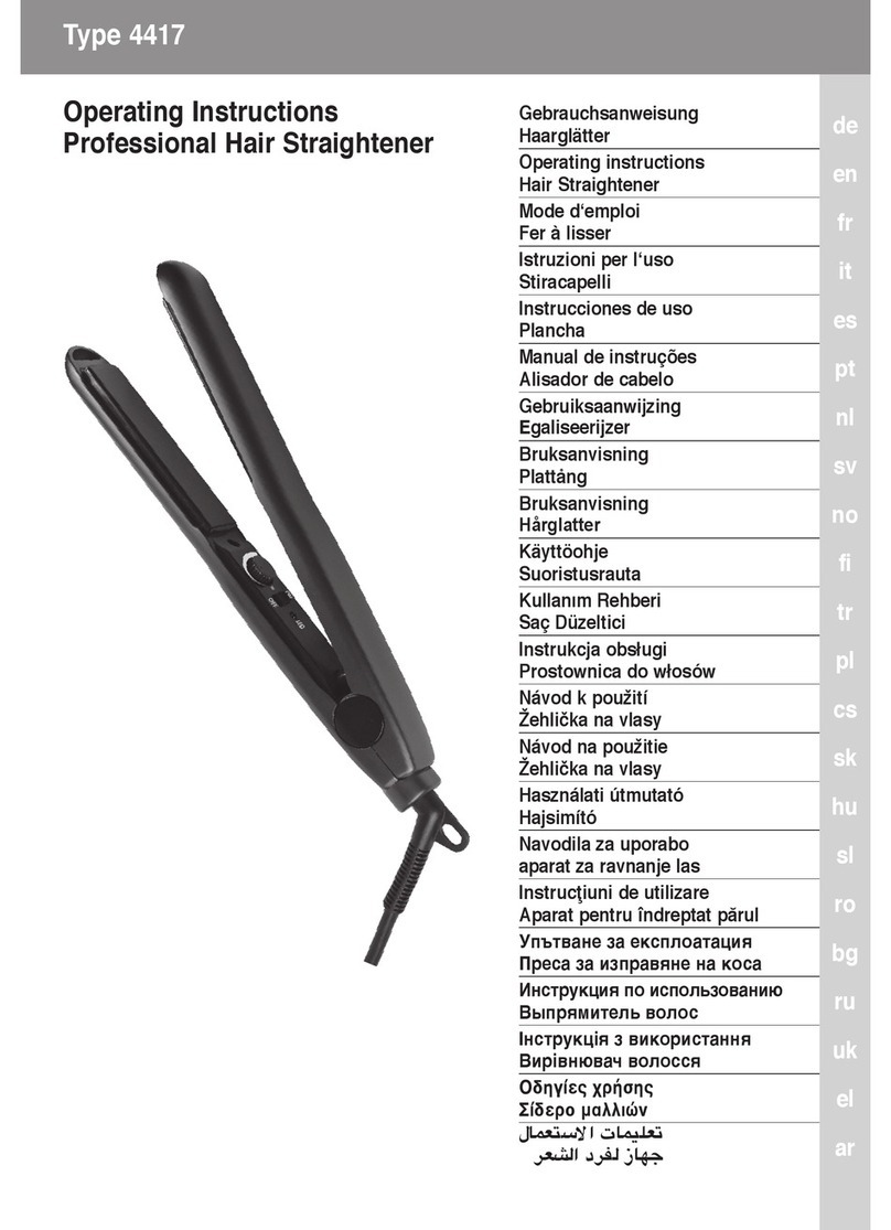 Moser 4417 User manual