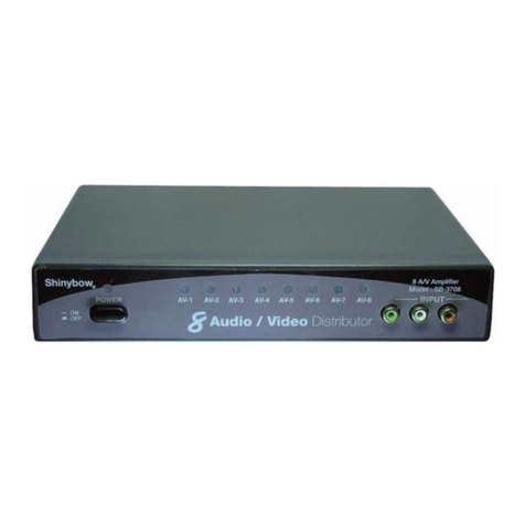 Shinybow USA SB-3708 User manual
