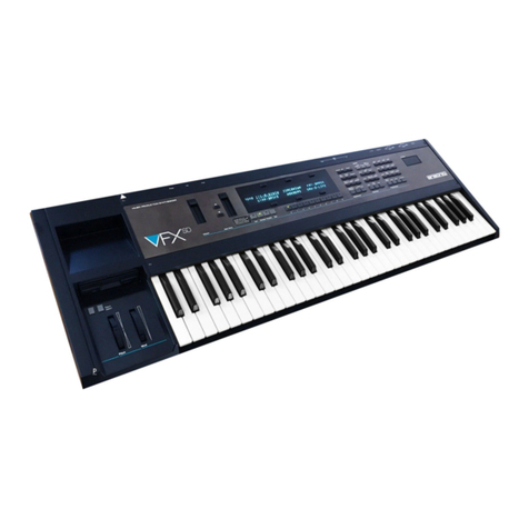 ENSONIQ VFX SD User manual
