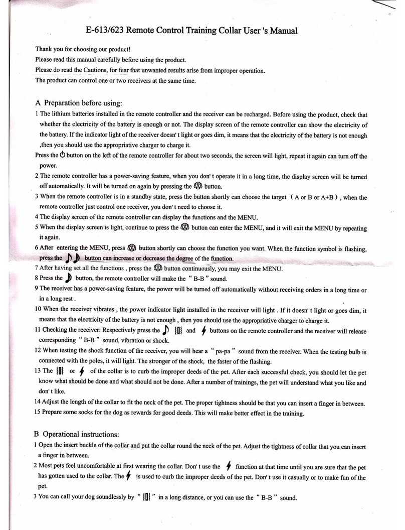 OEM E-613 user manual