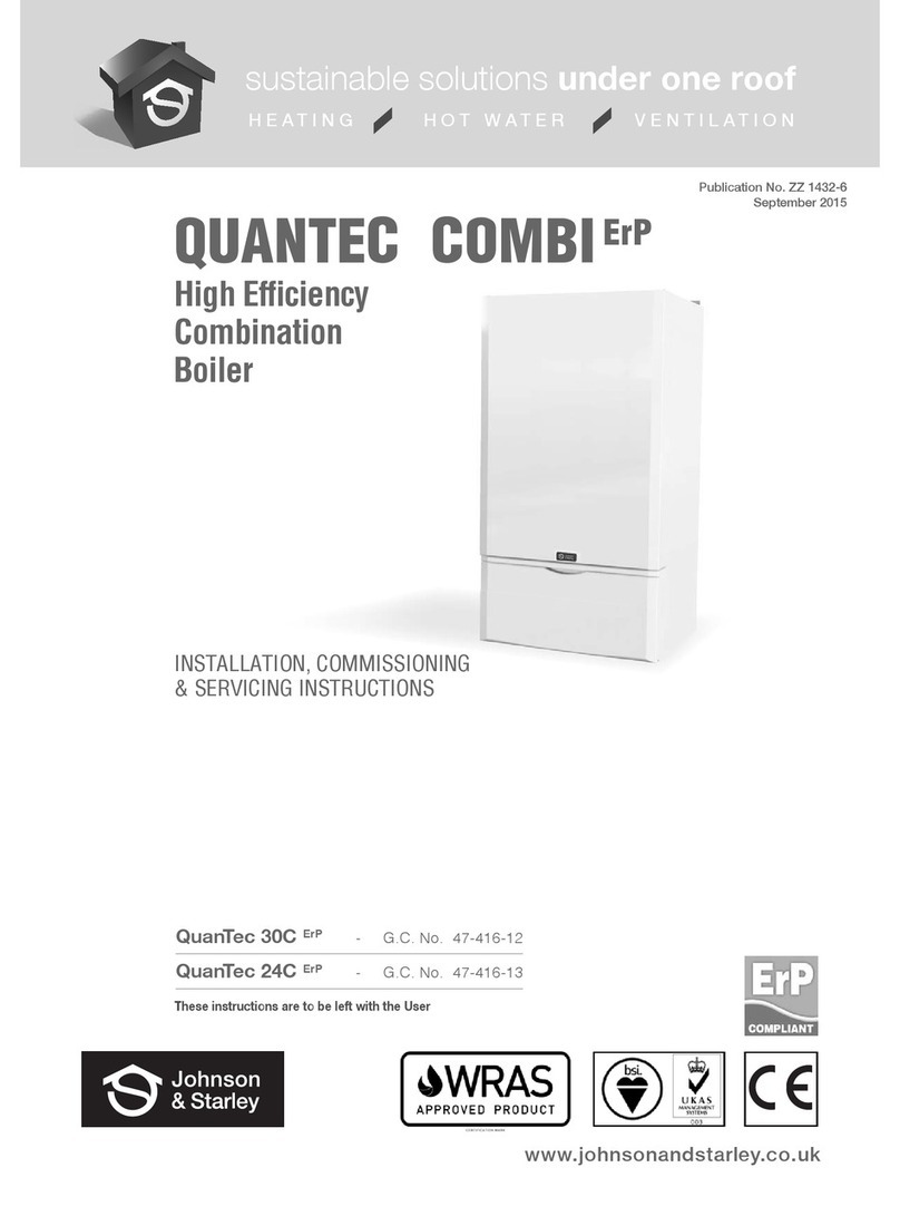 Quantec 30C Installation, commissioning & servicing instructions