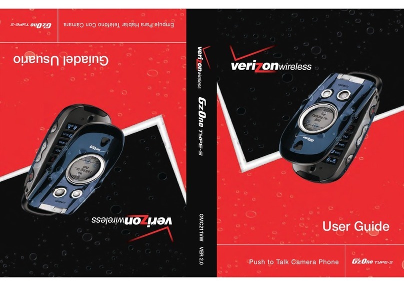 Verizon Wireless GzOne Type-S user guide