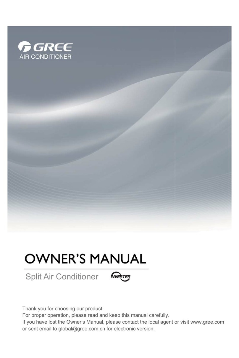 Gree GWH09MB User manual