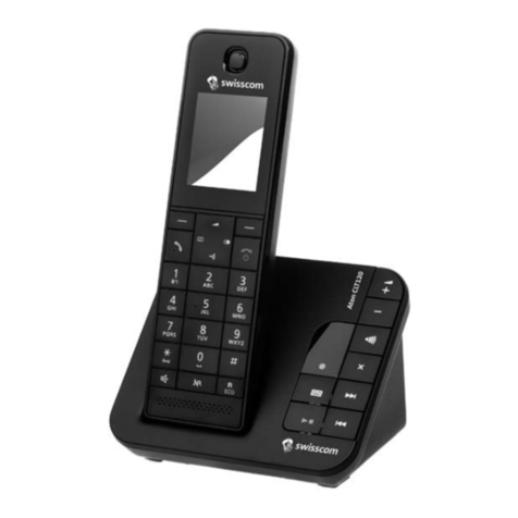 Swisscom Aton CL120-CLT120 User manual