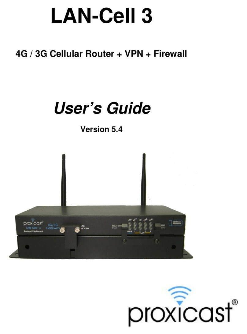 Proxicast LAN-Cell 3 user guide
