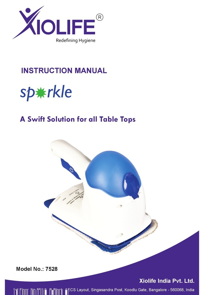 Xiolife Sparkle 7528 instruction manual