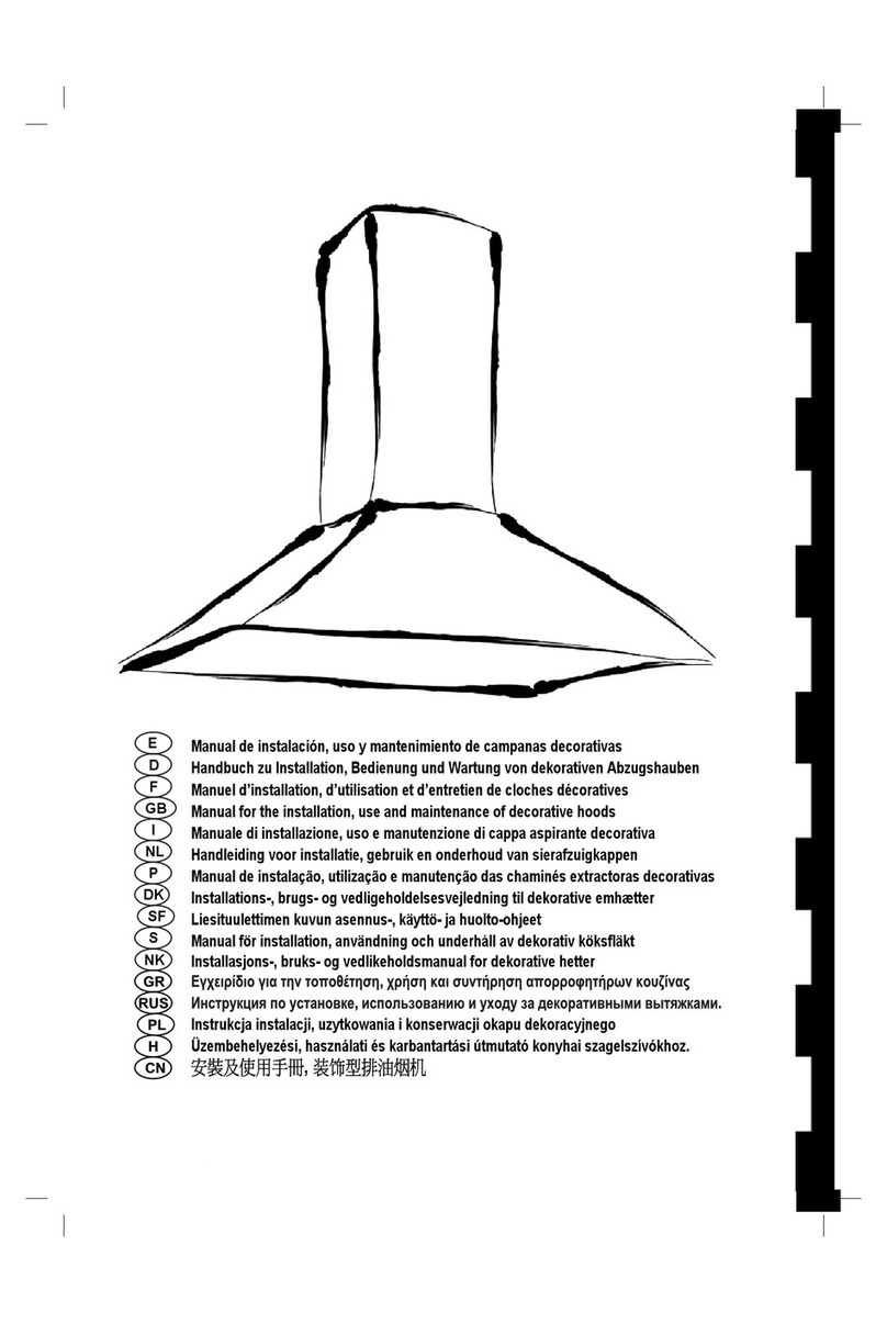 DèLonghi DESIGMA90 Manual for installation, use and maintenance DèLonghi DESIGMA90 Manual for installation, use and maintenance