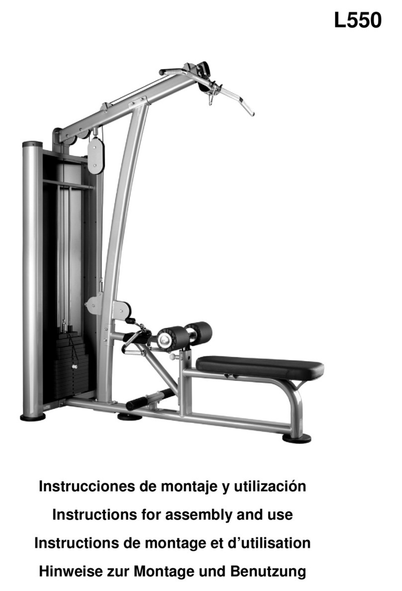 BH FITNESS L550 Operator's manual