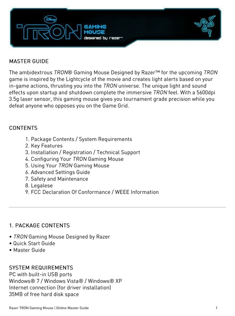 Razer TRON Master guide