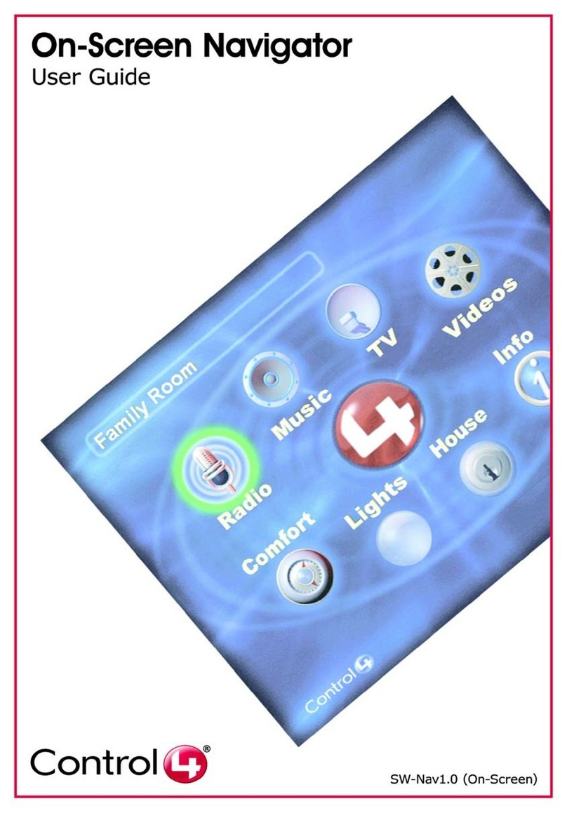 Contro l4 On-Screen Navigator user guide
