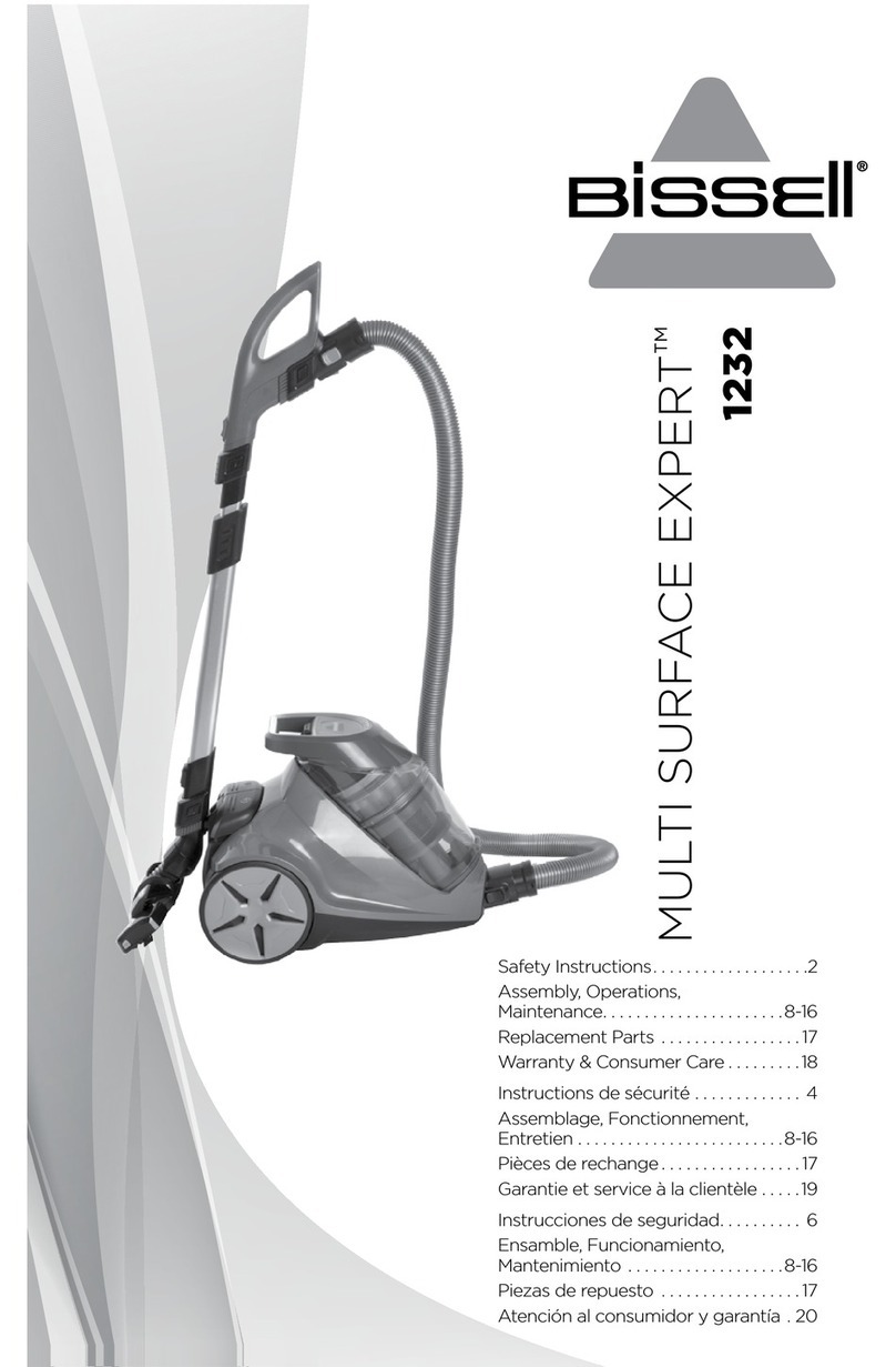 Bissell multi surface expert 1232 user guide