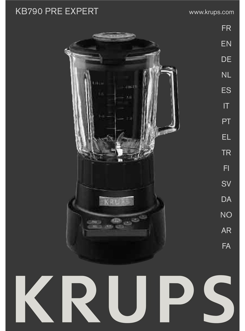 Krups KB790 PRE Expert User manual