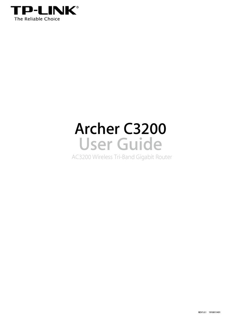 TP-Link Arher C3200 User manual