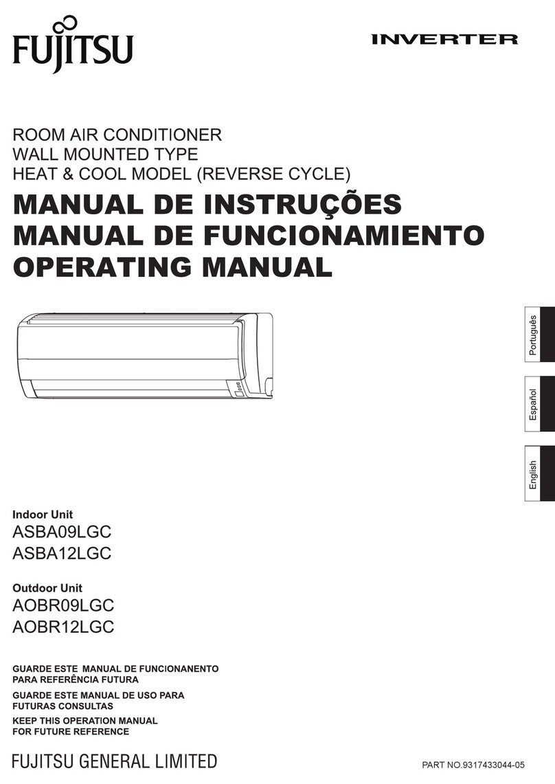 Fujitsu ASBA09LGC User manual