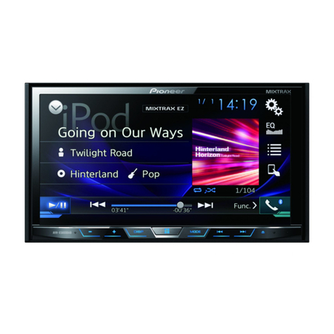Pioneer AVH-X5800DAB User manual