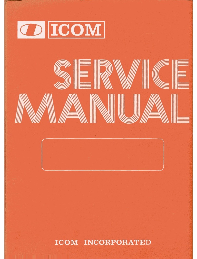 Icom IC-25A User manual