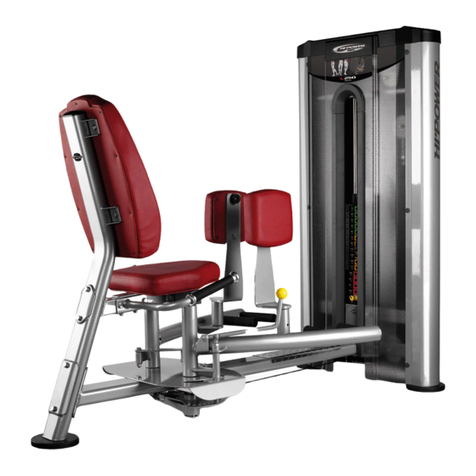 BH FITNESS L250 Instructions for assembly and use