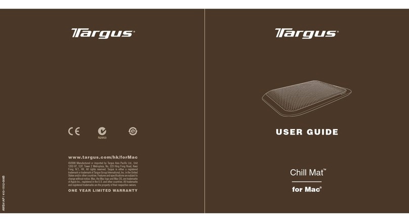 Targus Chill Mat User manual Targus Chill Mat User manual